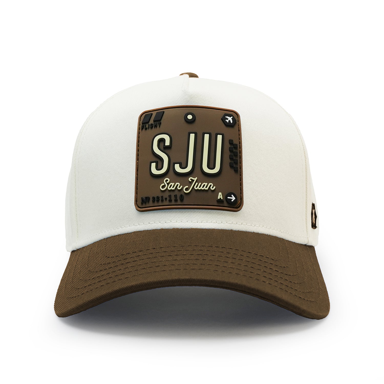 San Juan Premium Twill Cap Natural/Brown