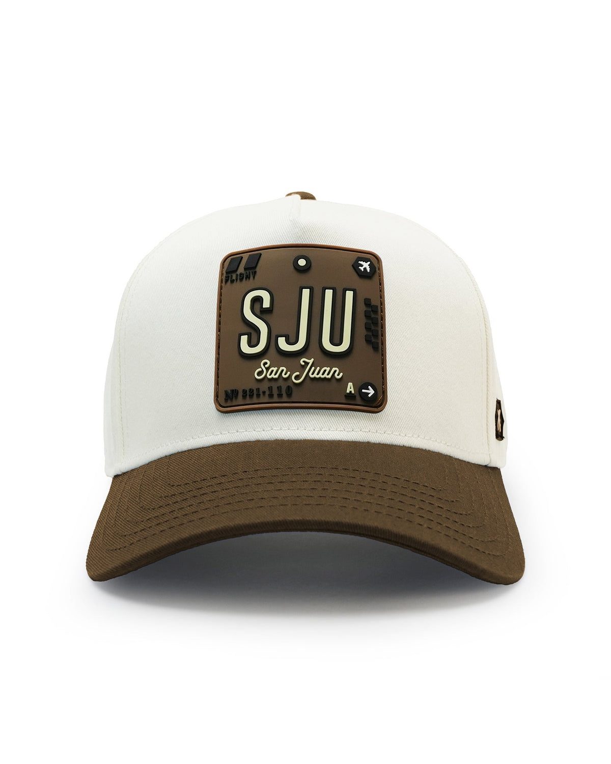 San Juan Premium Twill Cap Natural/Brown