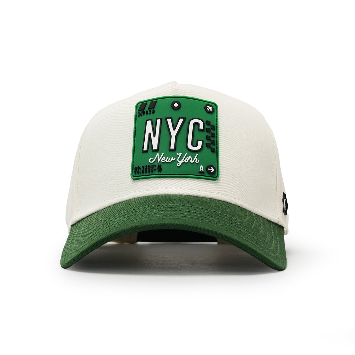 New York Premium Twill Cap Natural/Green
