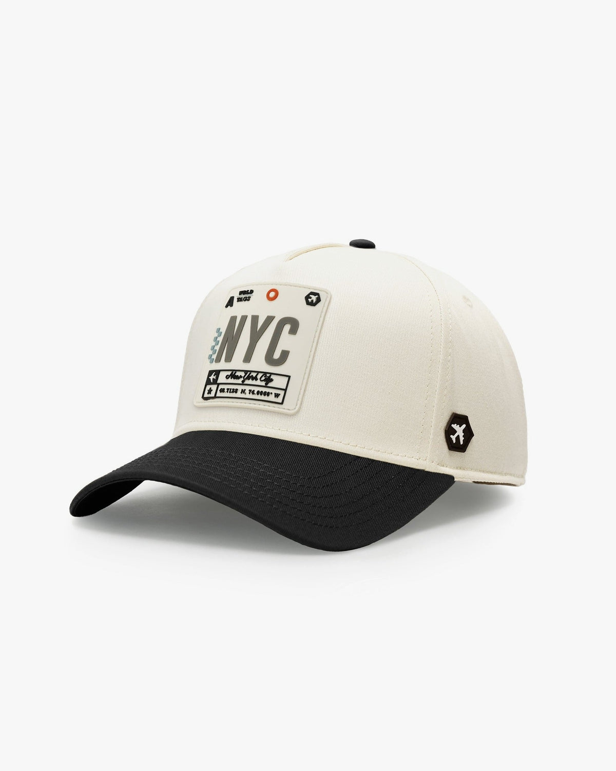 New York Premium Twill Cap Natural/Black