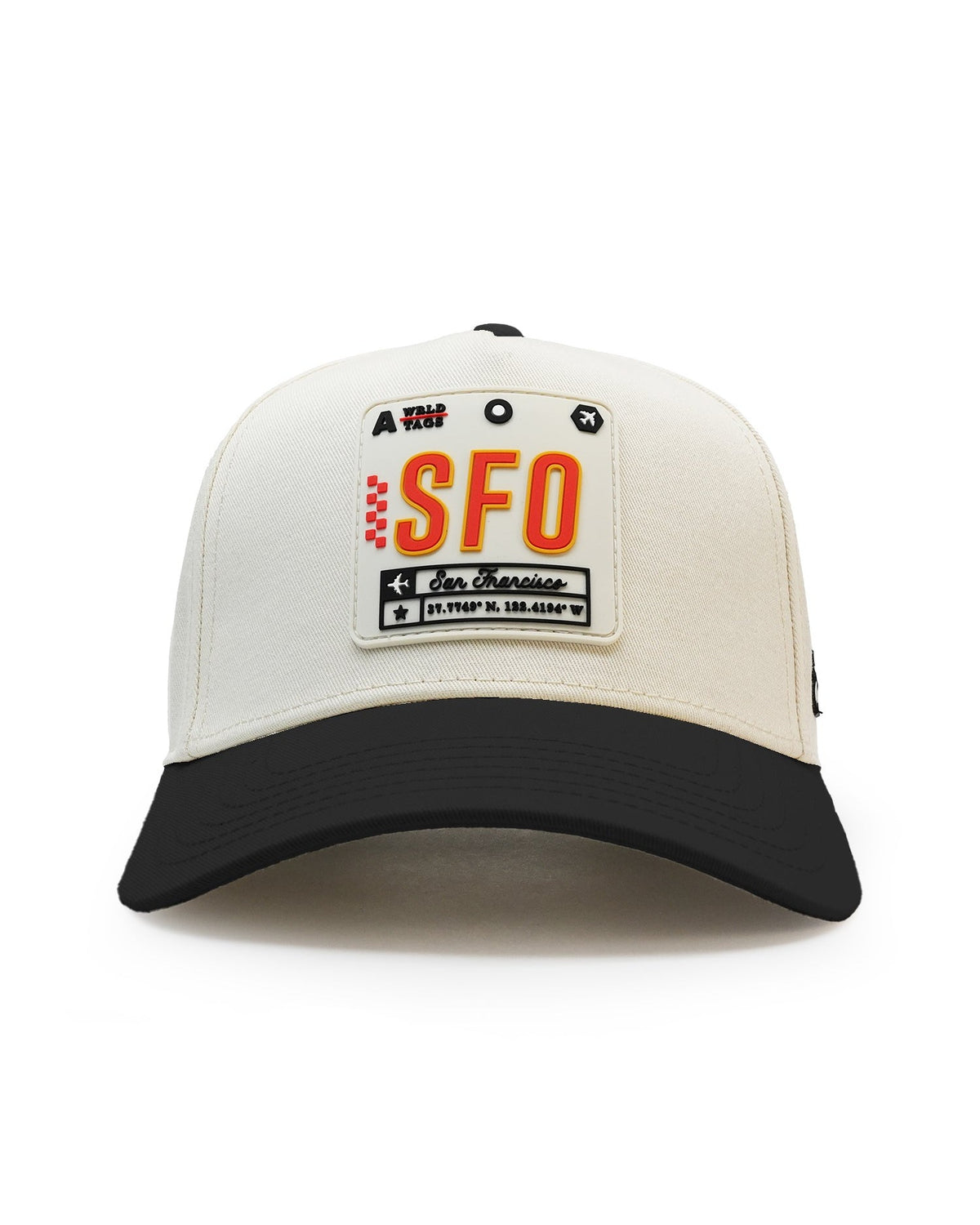 San Francisco Premium Twill Cap Natural/Black