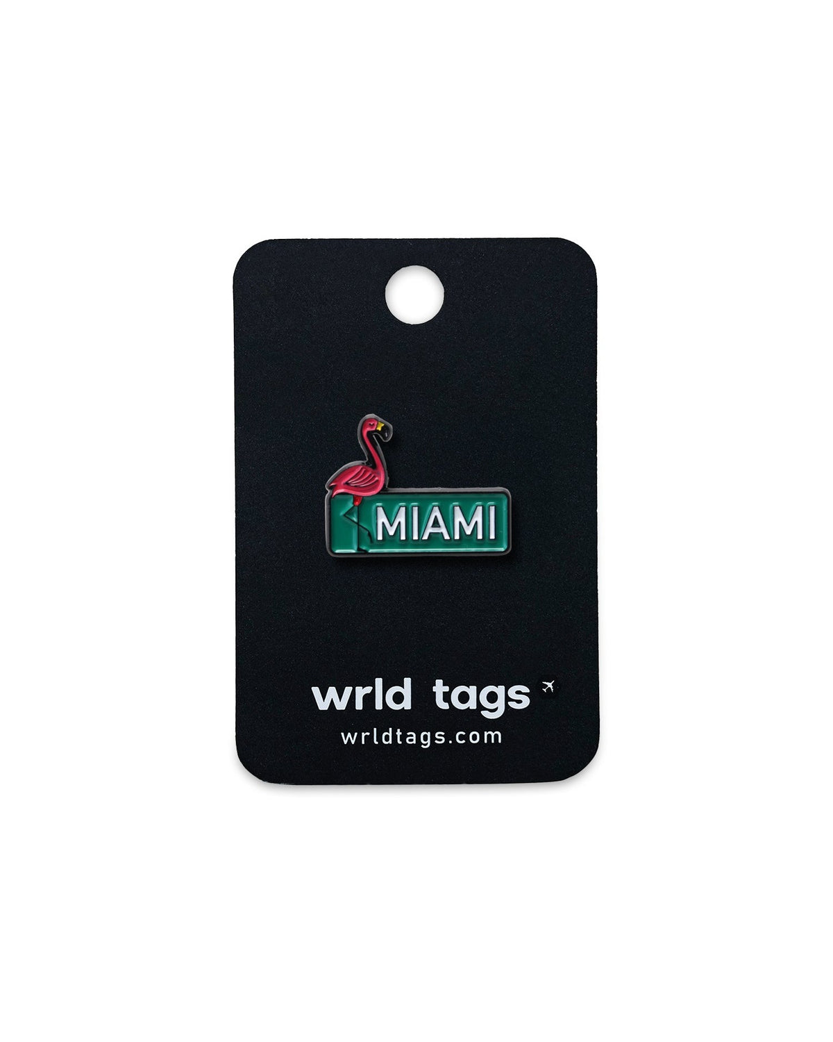 Flamingo Miami Pin