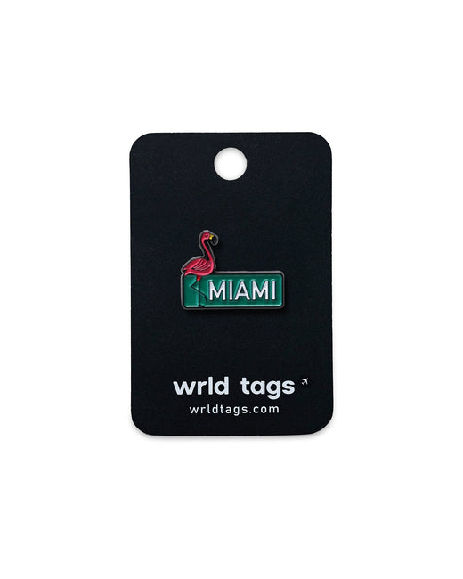 Flamingo Miami Pin