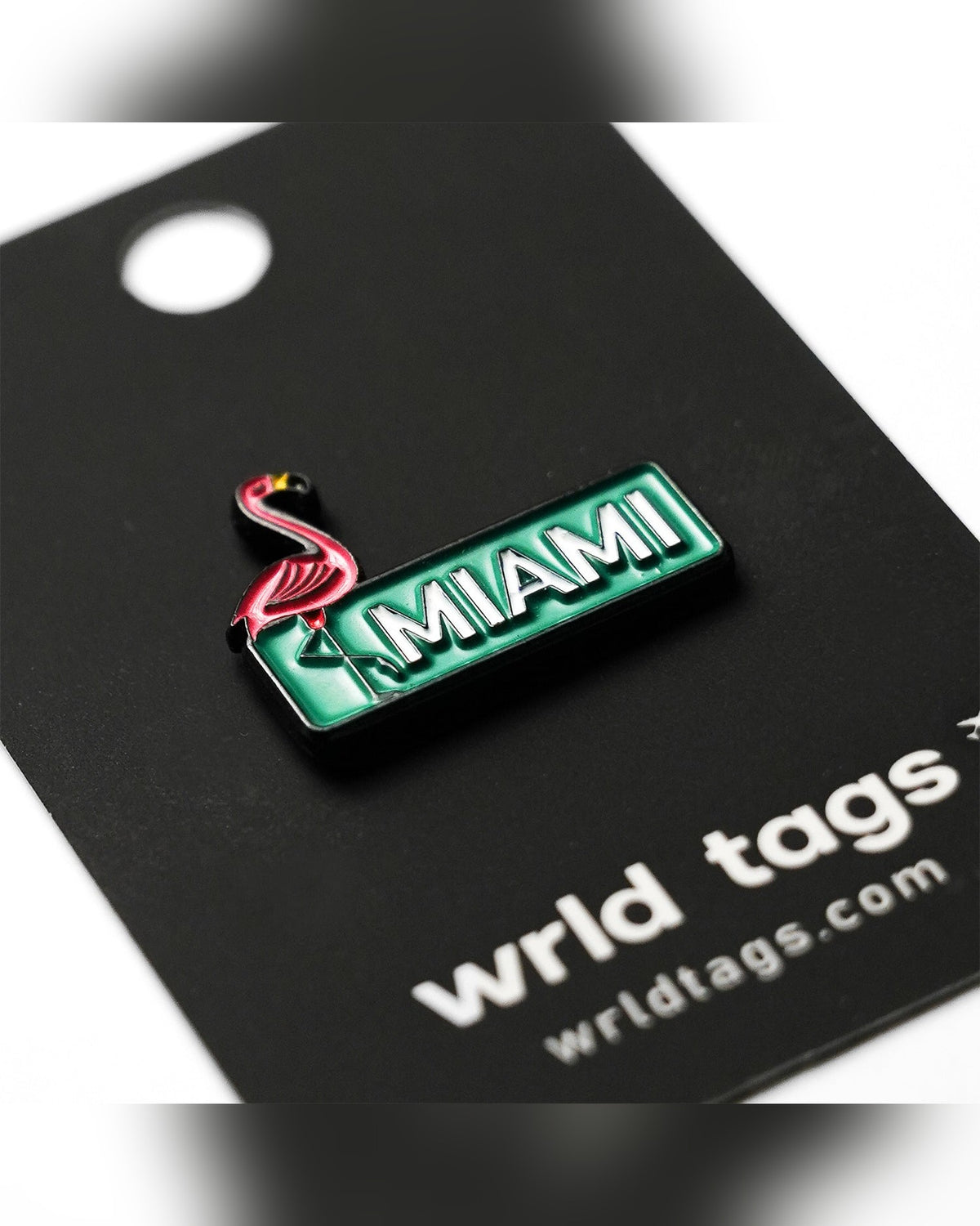 Flamingo Miami Pin