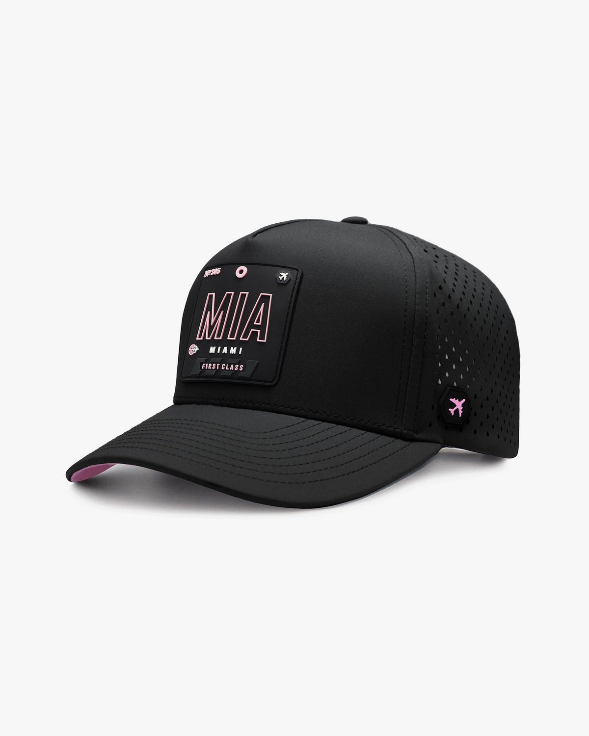 Miami Hat - Black/Pink
