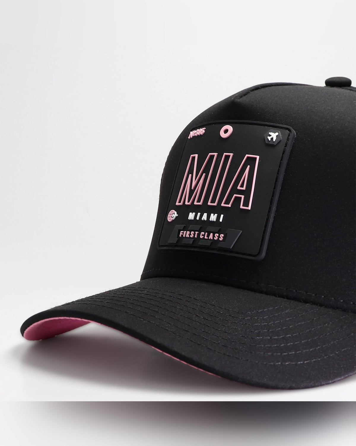 Miami Hat - Black/Pink