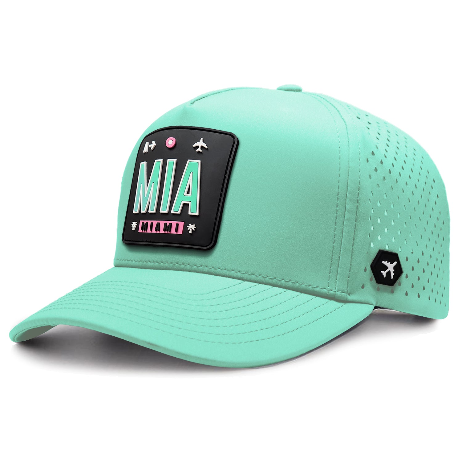 MIA Miami Hat Black – Wrld Tags - Main Image