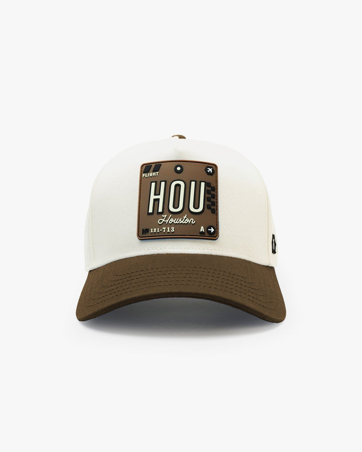 Houston Premium Twill Cap Natural/Brown