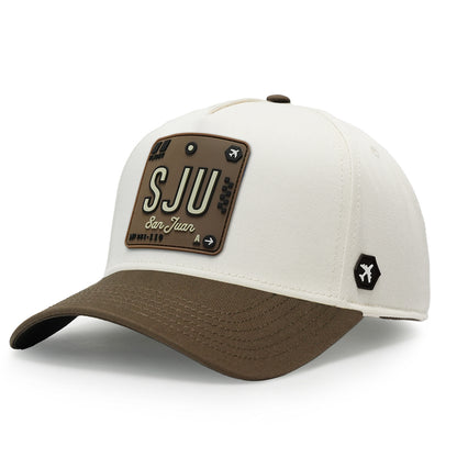 San Juan Premium Twill Cap Natural/Brown
