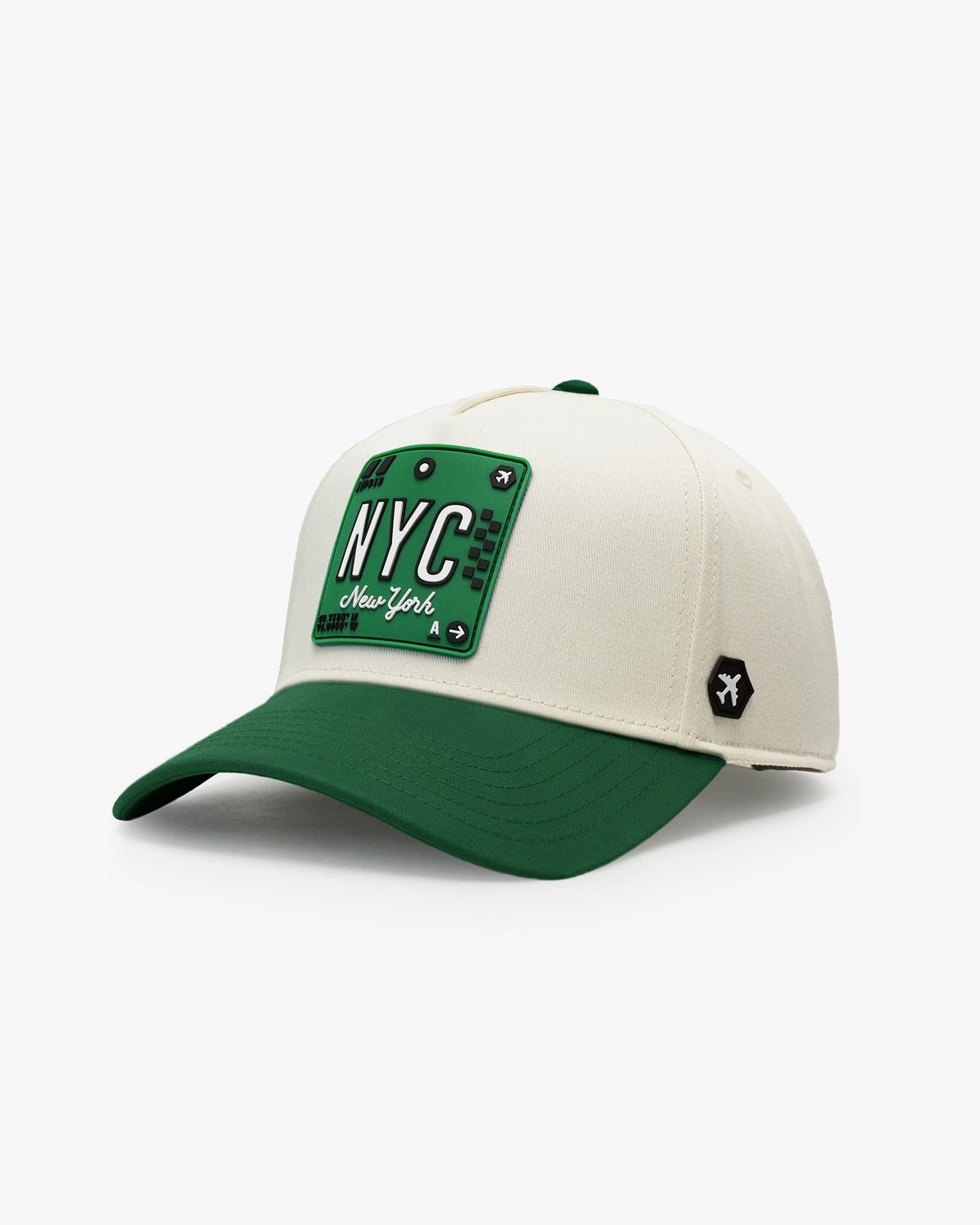 New York Premium Twill Cap Natural/Green