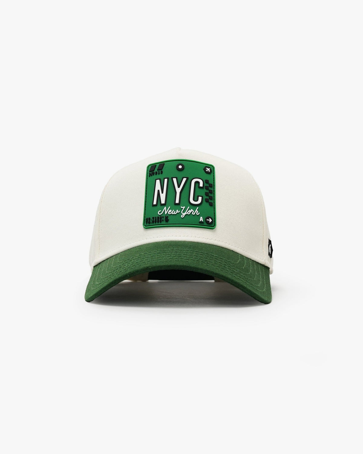 New York Premium Twill Cap Natural/Green