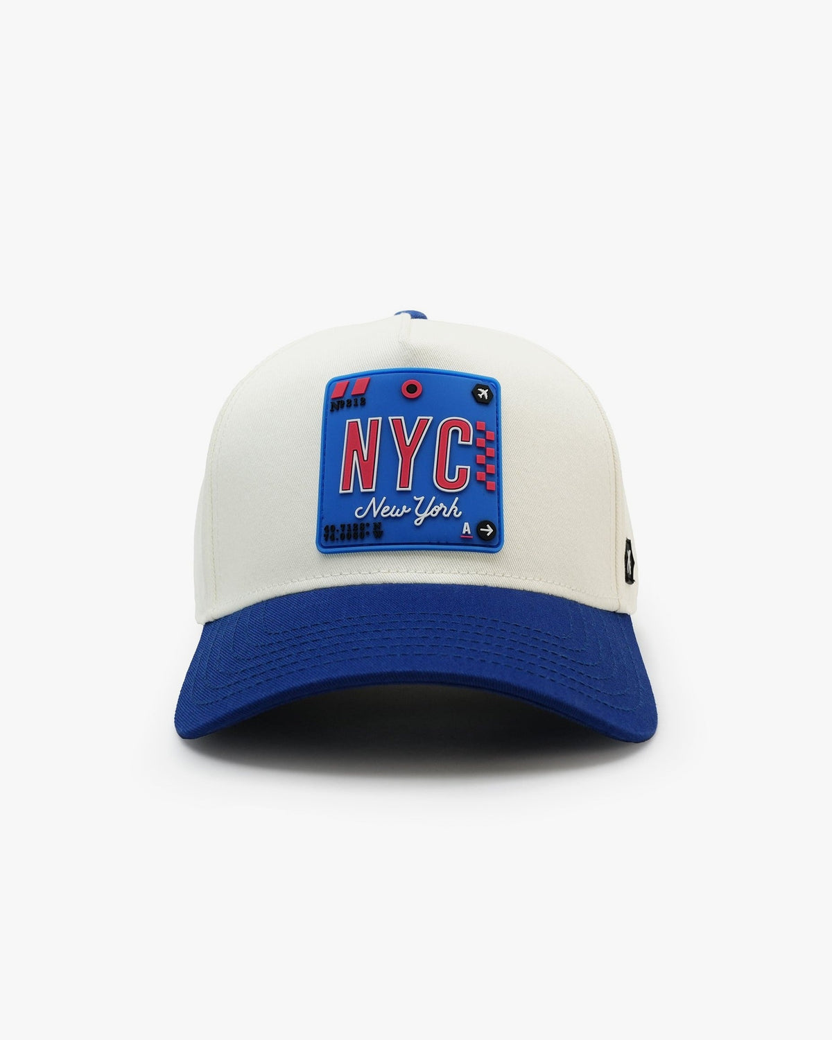 New York Premium Twill Cap Natural/Blue