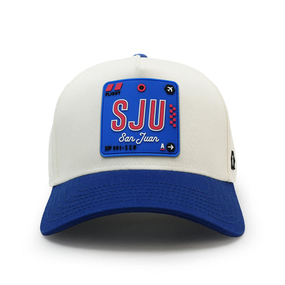 San Juan Premium Twill Cap Natural/Royal