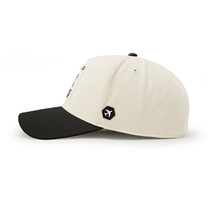 New York Premium Twill Cap Natural/Black