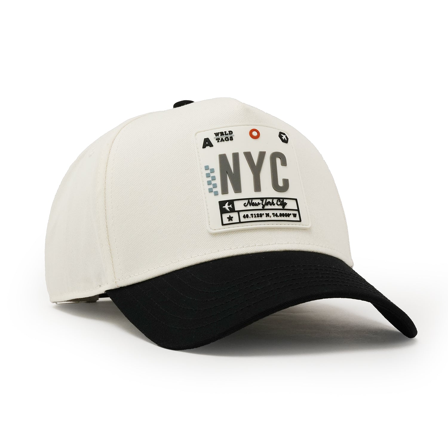 New York Premium Twill Cap Natural/Black