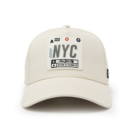 New York Premium Twill Cap Natural