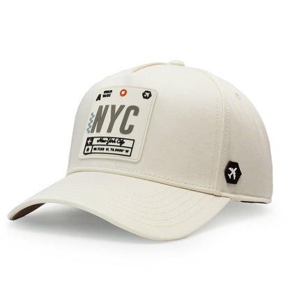 New York Premium Twill Cap Natural