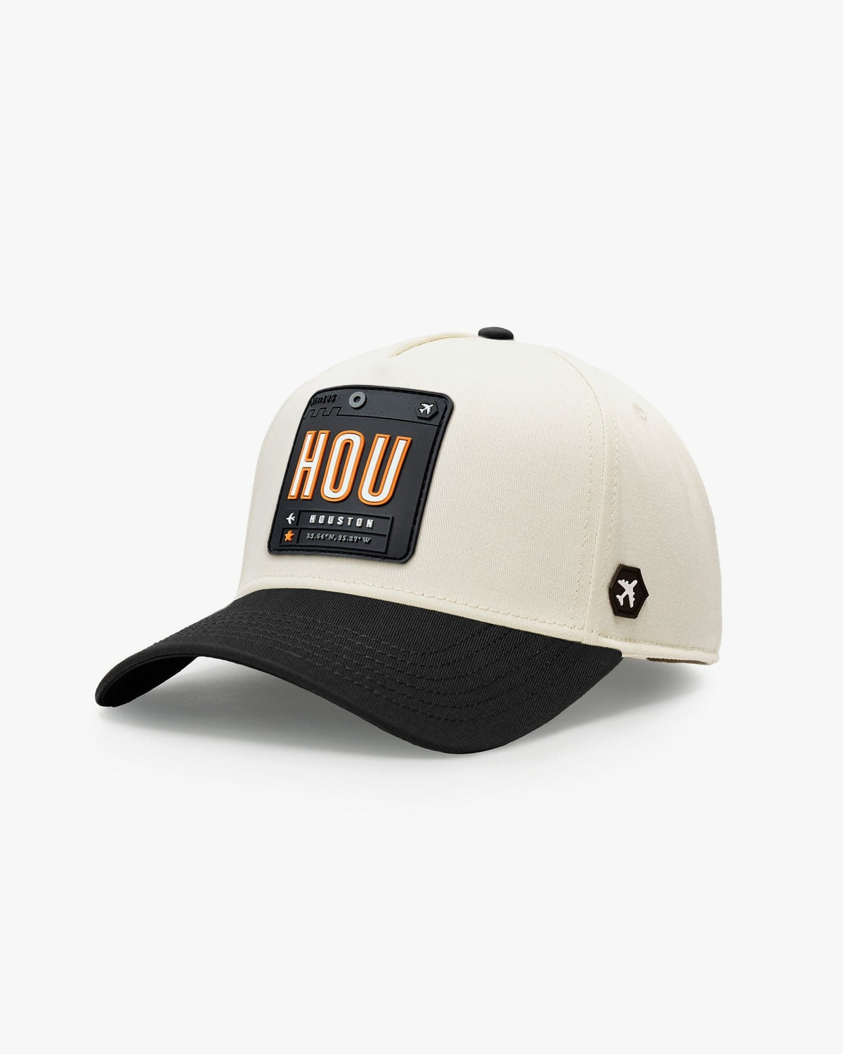 Houston Premium Twill Cap Natural/Black