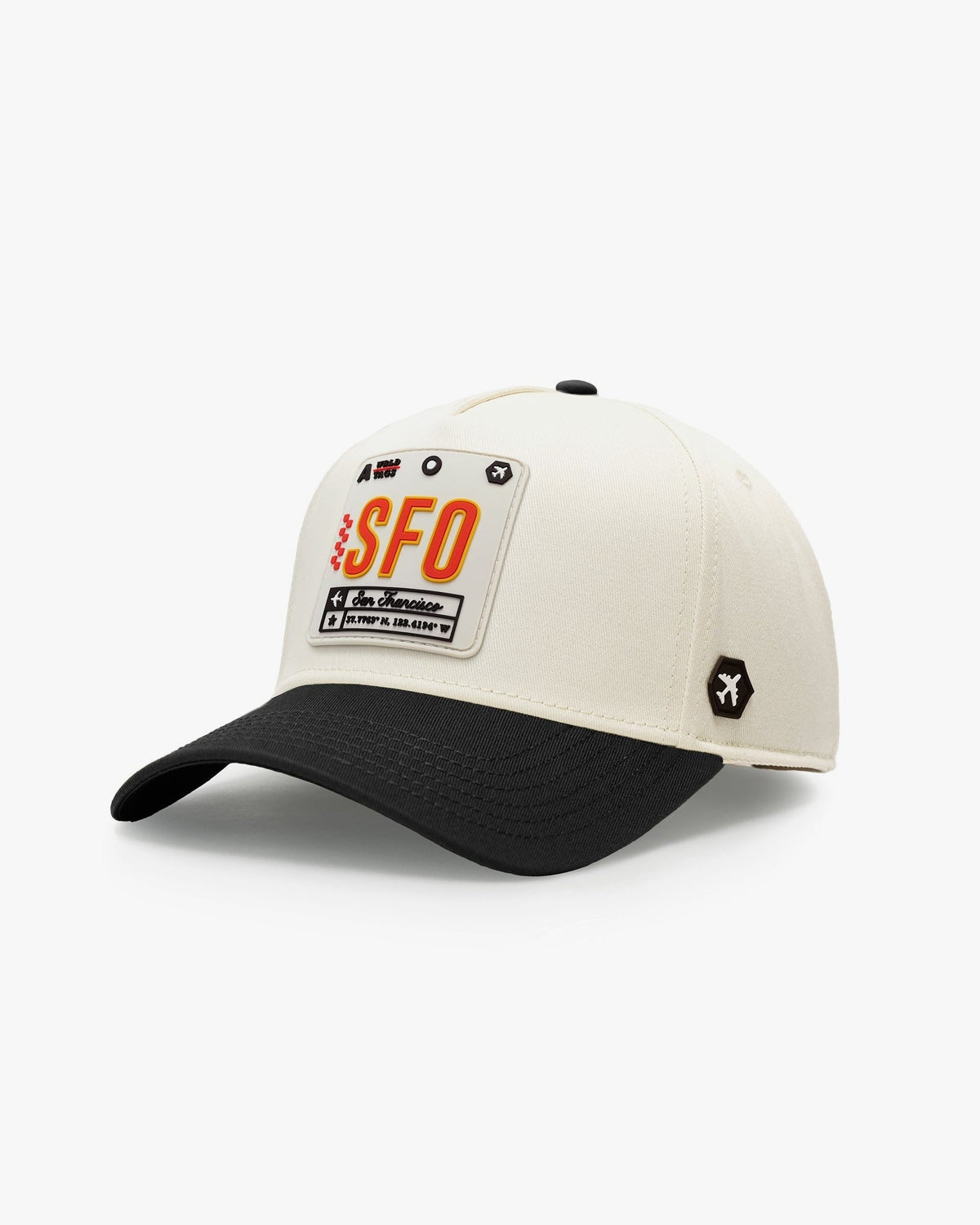 San Francisco Premium Twill Cap Natural/Black