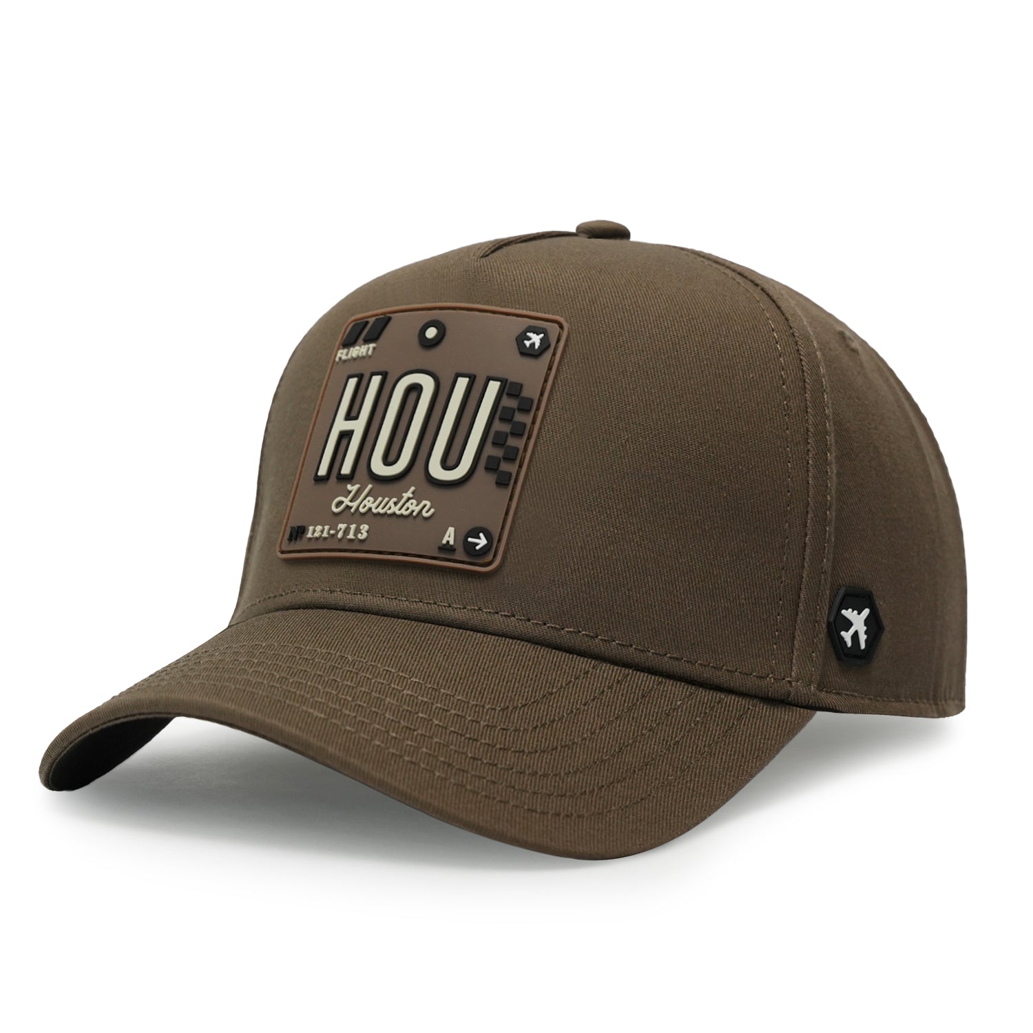 Houston Premium Twill Cap Brown