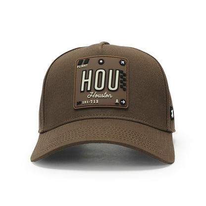 Houston Premium Twill Cap Brown