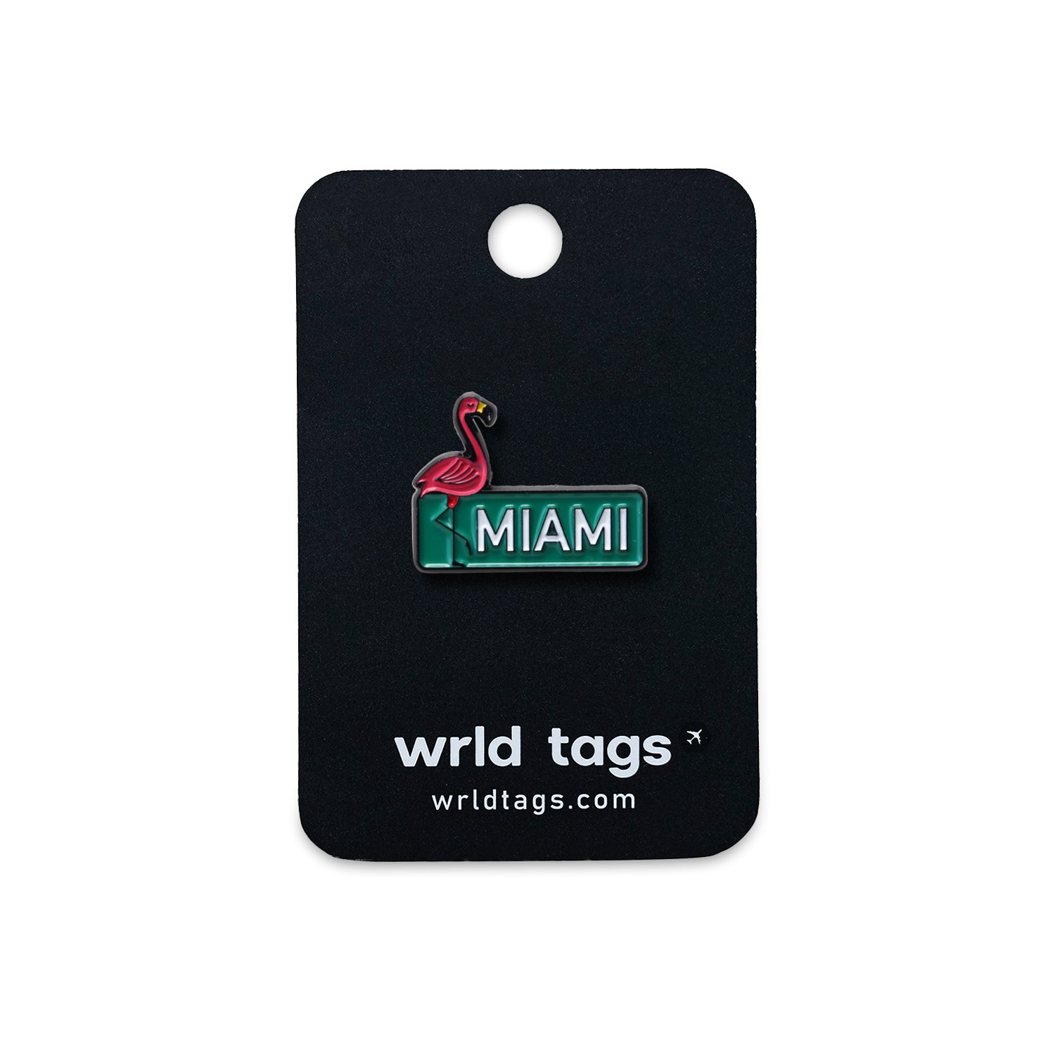 Flamingo Miami Pin