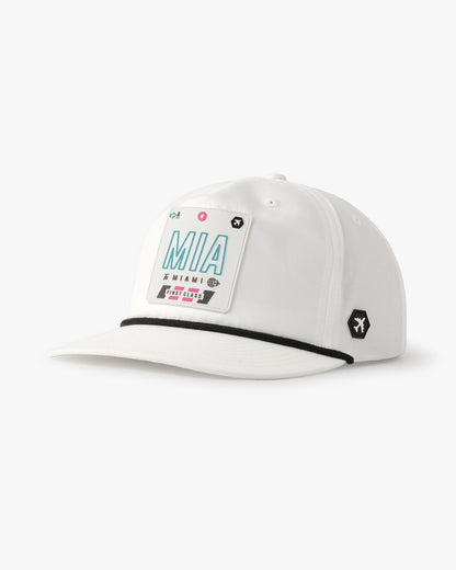 MIA - Miami Local Daytrip Hat - White